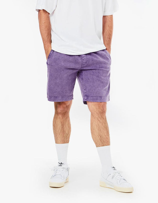 Route One Strike Wash Pool Shorts - Clover