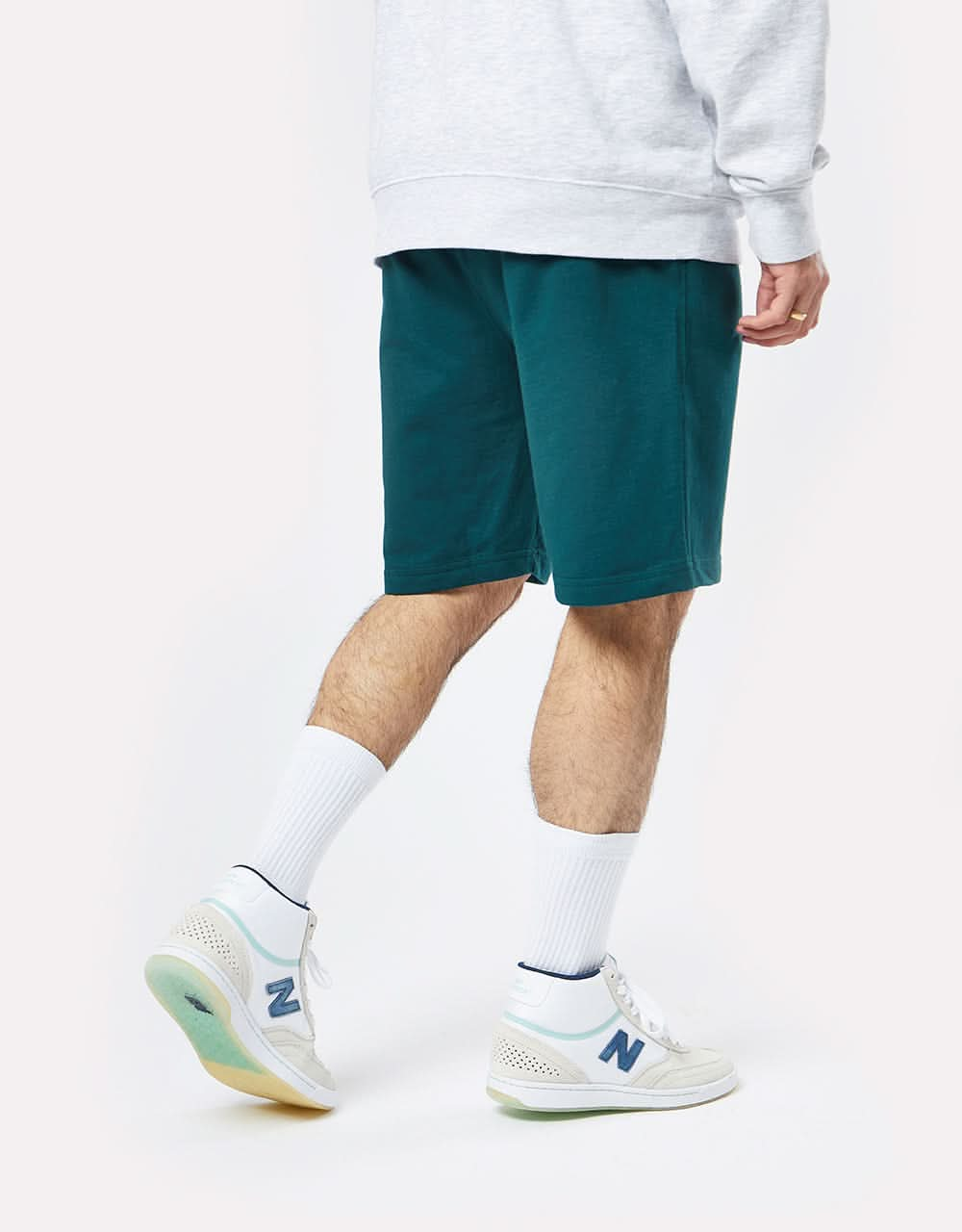 Route One Jersey Pool Shorts - Forest Green