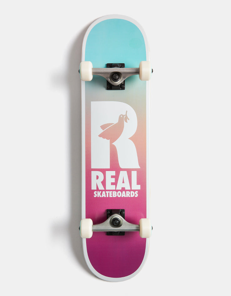 Real Be Free Fades Complete Skateboard - 8"