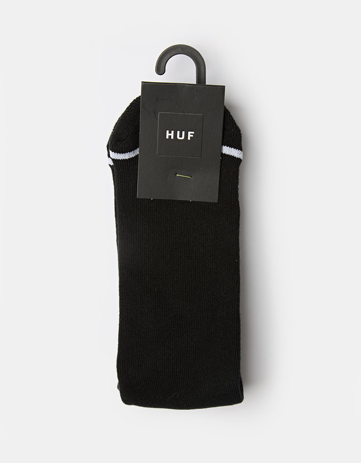 HUF Triple Triangle Crew Socks - Black