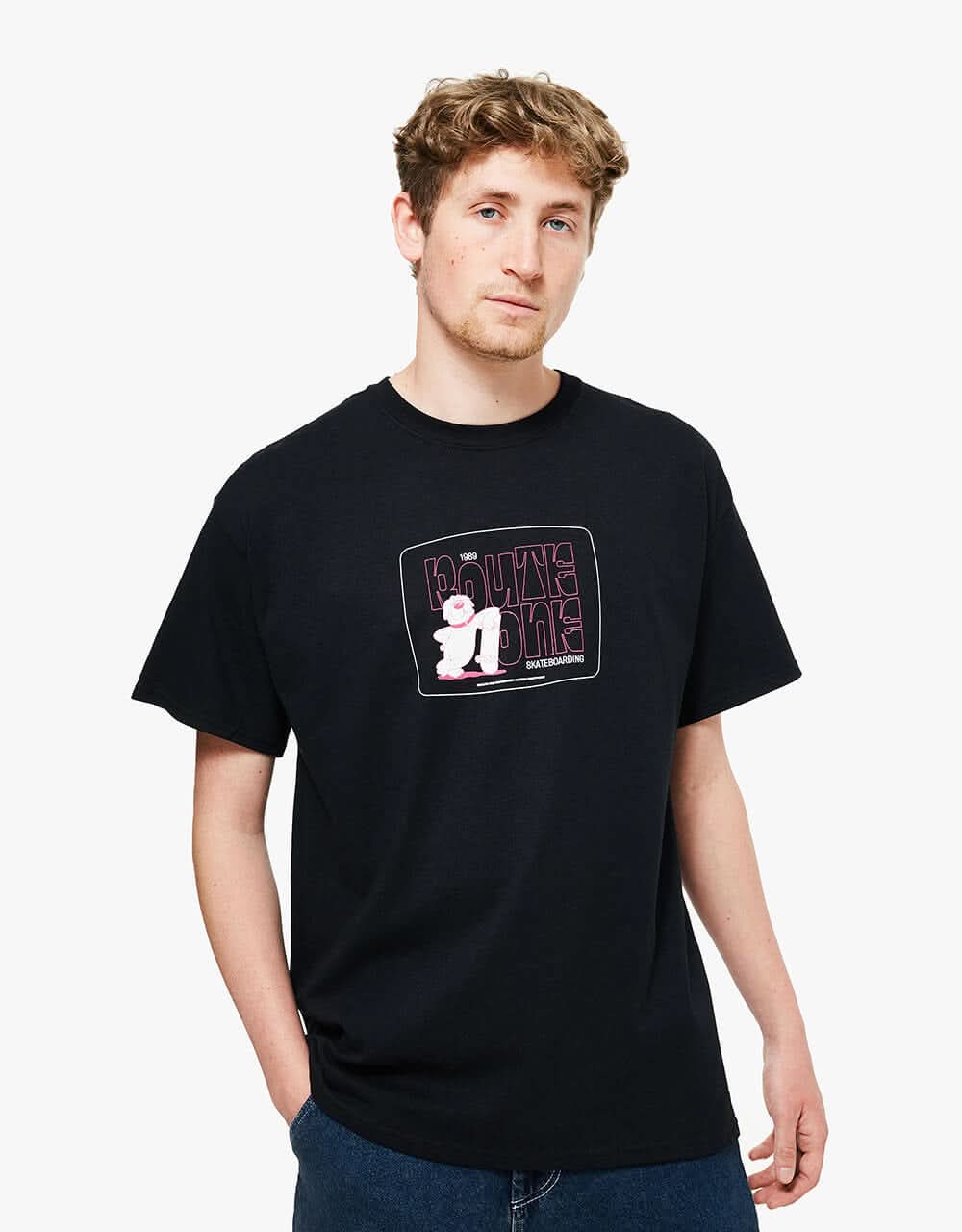 Route One Pooch T-Shirt - Black