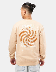 Route One Have A Nice Trip Sweatshirt - Nude