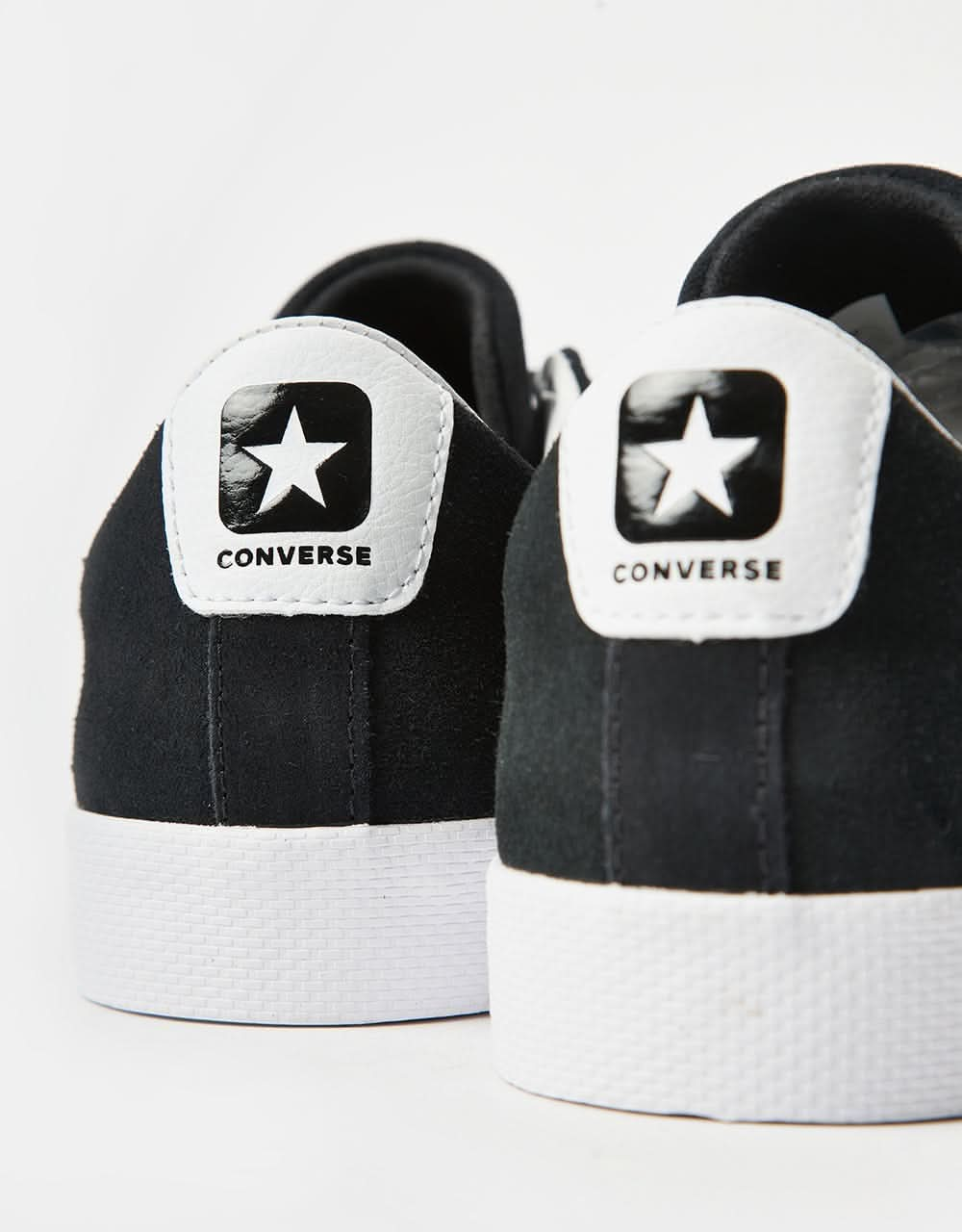 Converse Pro Leather Vulc Skate Shoes - Black/White/White