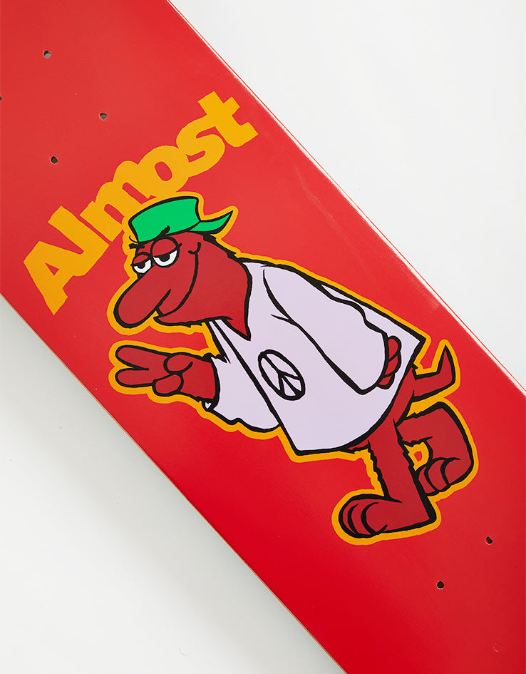 Almost Peace Out HYB Skateboard Deck - 8.125"