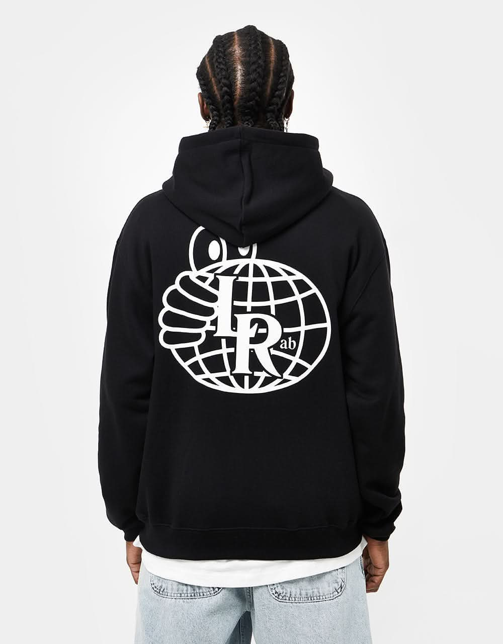 Last Resort AB Atlas Monogram Pullover Hoodie - Black