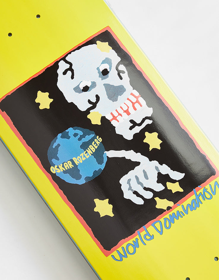 Polar Rozenberg World Domination Skateboard Deck - 8.125"