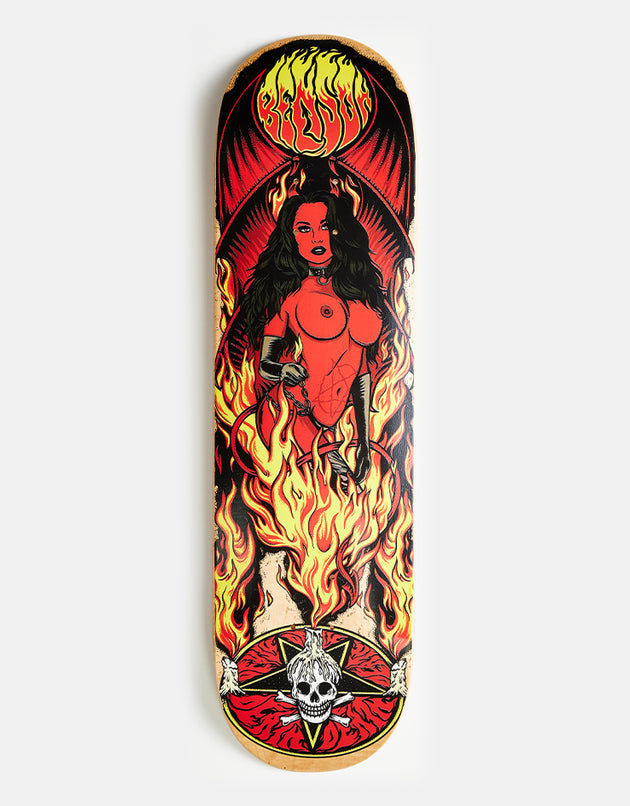 Death Benson Devil Woman II Skateboard Deck - 8.5”