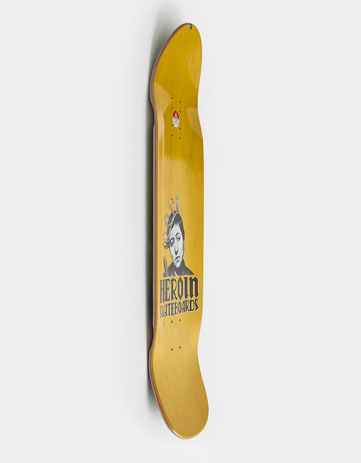 Heroin Craig 'Questions' Joan Skateboard Deck - 9.5"