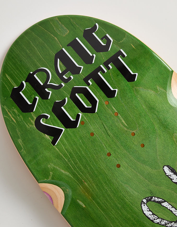 Heroin Craig 'Questions' Joan Skateboard Deck - 9.5"