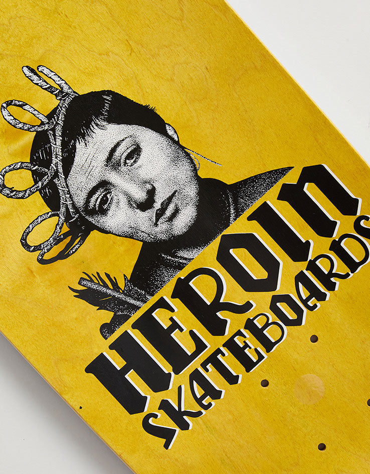 Heroin Craig 'Questions' Joan Skateboard Deck - 9.5"