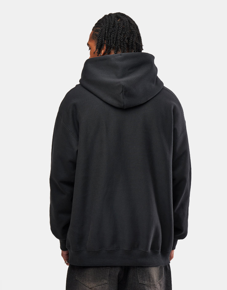 Nike Solo Swoosh Pullover Hoodie - Black/White
