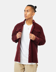 Route One Big Wale Cord Shirt - Port