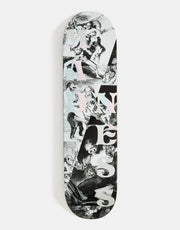 Madness Split Overlap Holo Swirl R7 Skateboard Deck - 8"