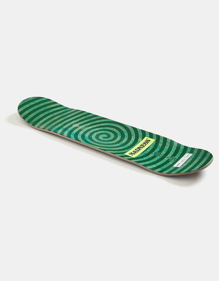 Madness Fardell Enlighten Black Super Sap R7 Skateboard Deck - 8.5"