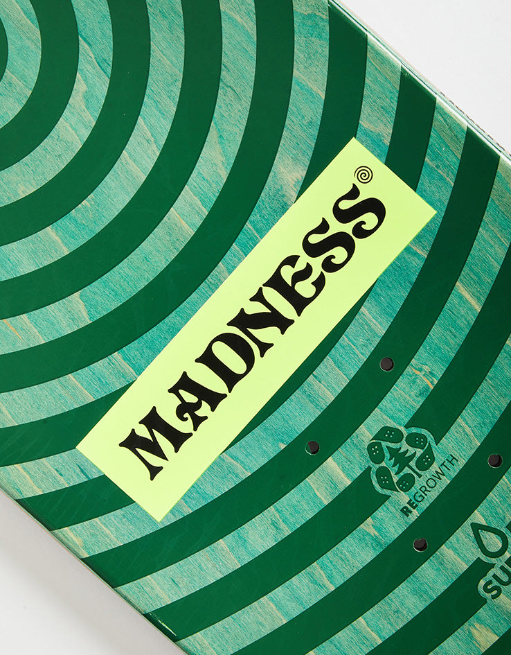 Madness Fardell Enlighten Black Super Sap R7 Skateboard Deck - 8.5"