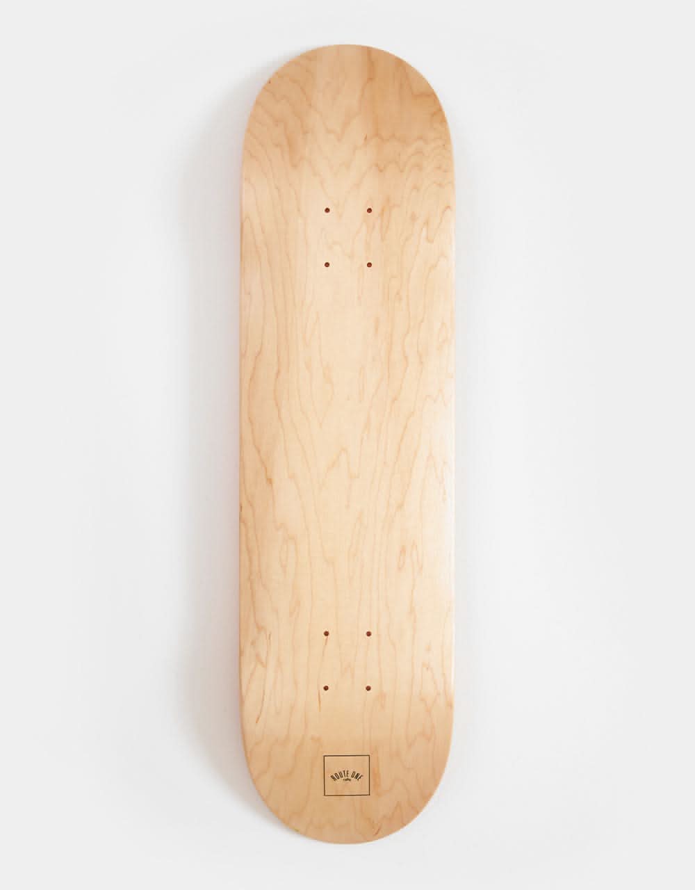 Route One Mini Logo 'OG Shape' Skateboard Deck Natural/Black