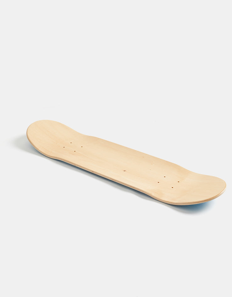 Route One Mini Logo 'OG Shape' Skateboard Deck - Blue/White