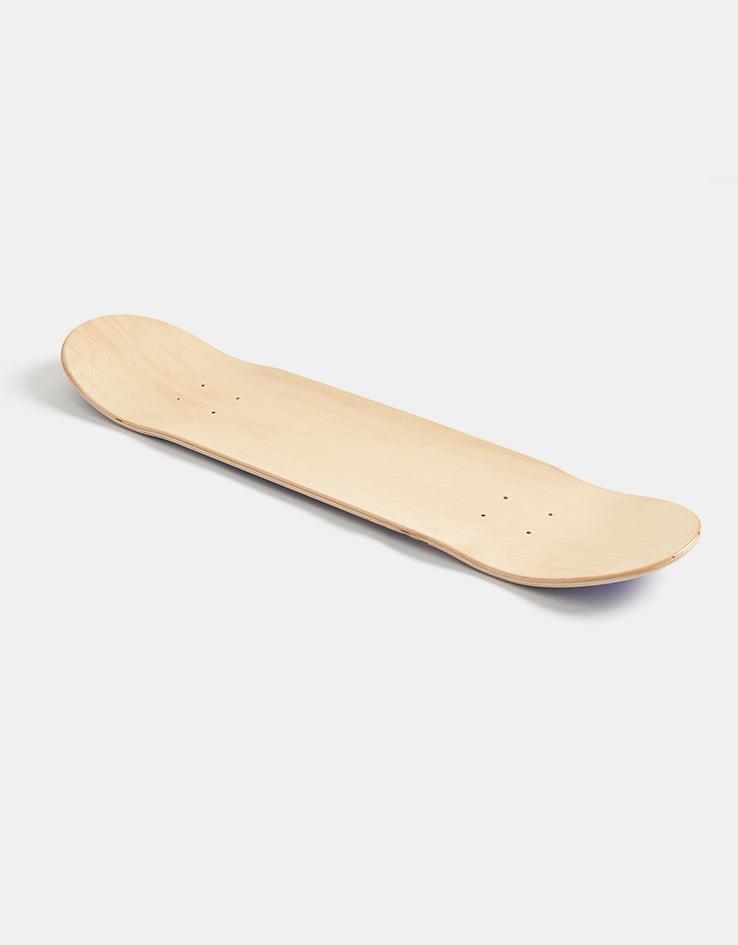 Route One Mini Logo 'OG Shape' Skateboard Deck - Purple/White