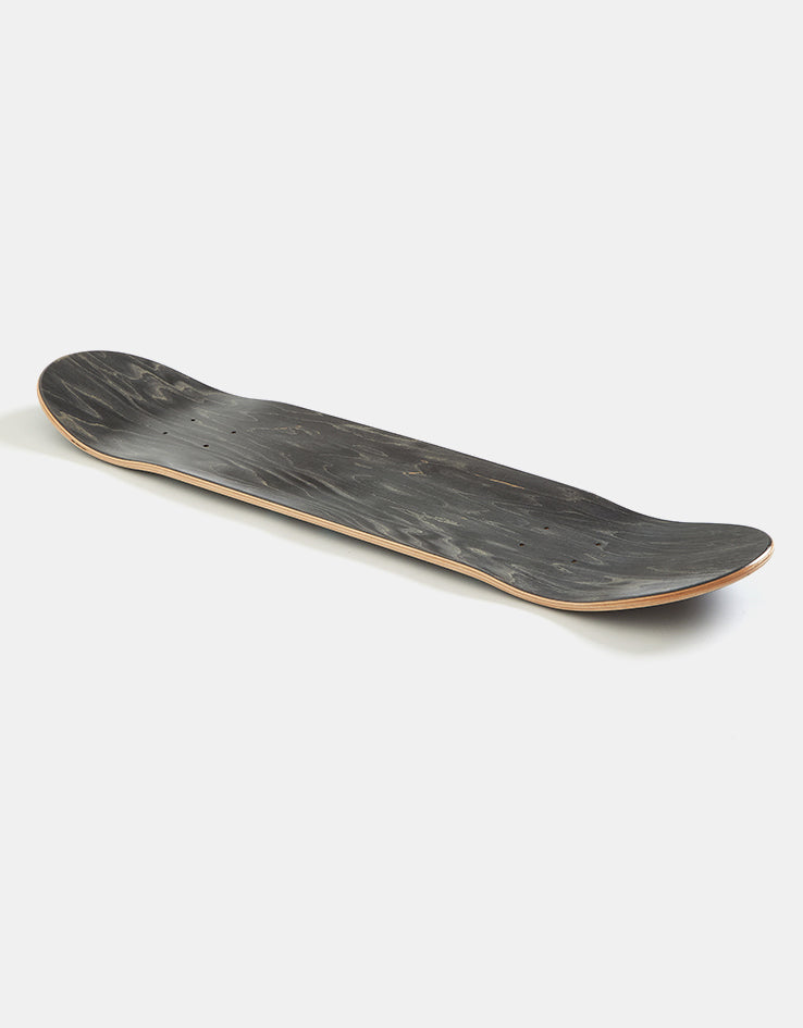 Route One Arch Logo 'OG Shape' Skateboard Deck - Black/Teal