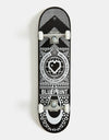 Blueprint Home Heart Black/White Complete Skateboard - 8"