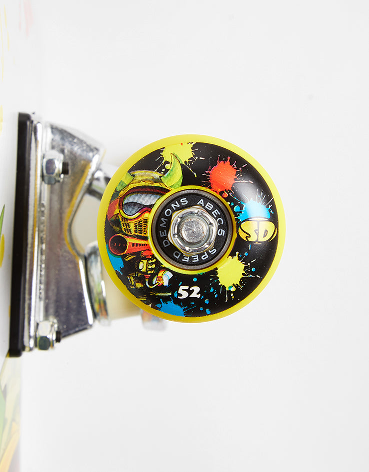 Speed Demons Paintballer Complete Skateboard - 8"