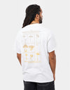 Route One Poisonous Mushrooms T-Shirt - White