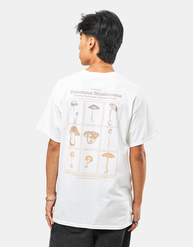 Route One Poisonous Mushrooms T-Shirt - White