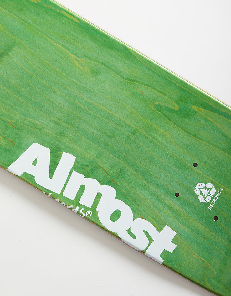 Almost Max Raised Rings Impact Support Skateboard Deck - 8"