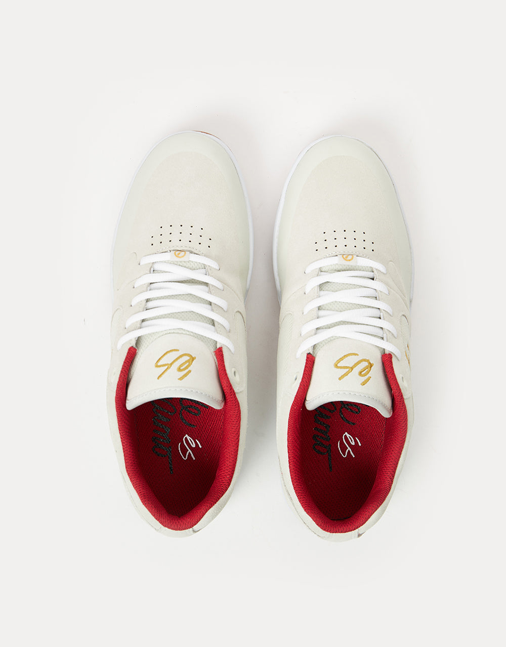 éS Swift 1.5 Skate Shoes - White/Red/Gum