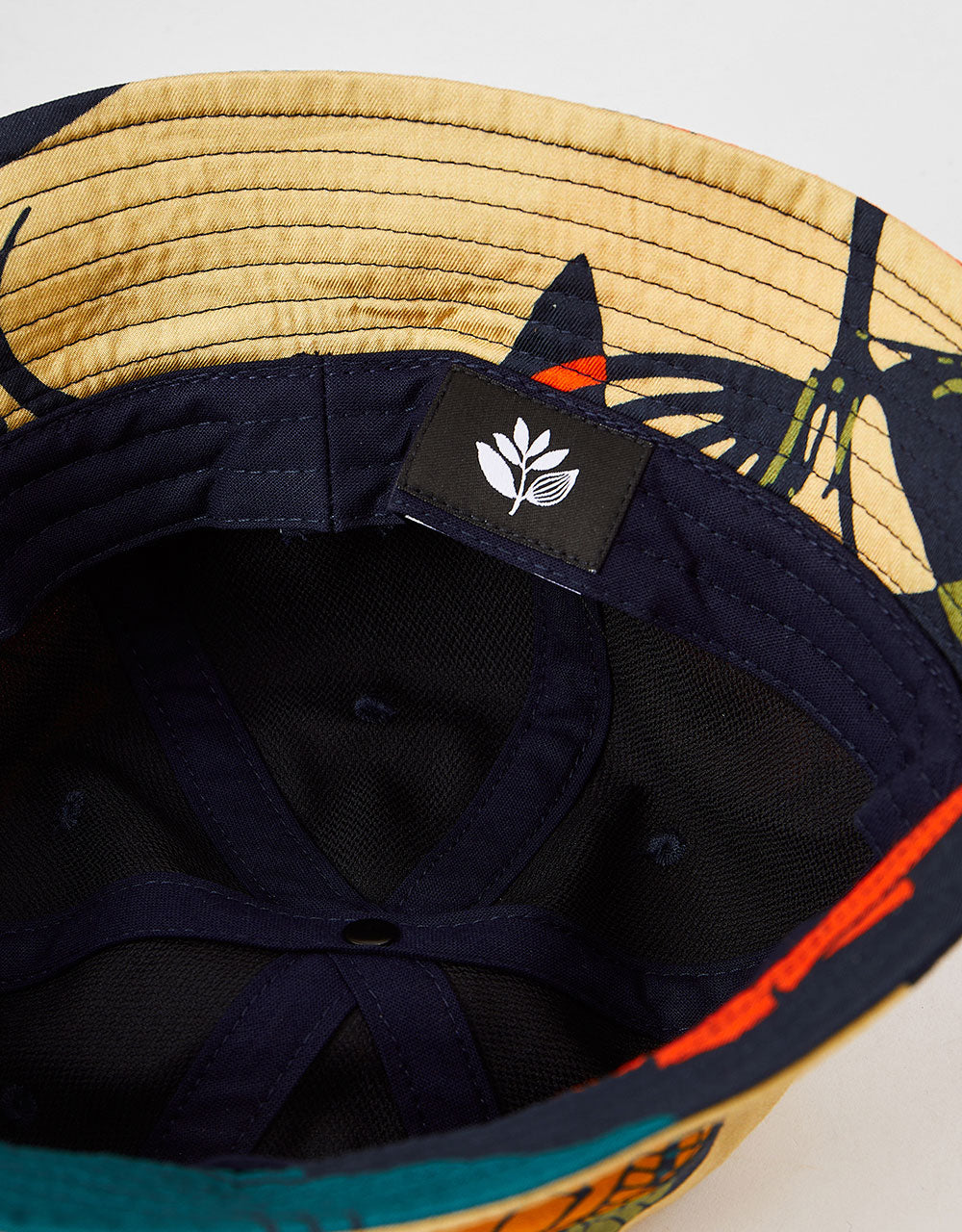 Magenta Deep Bucket Hat - Navy
