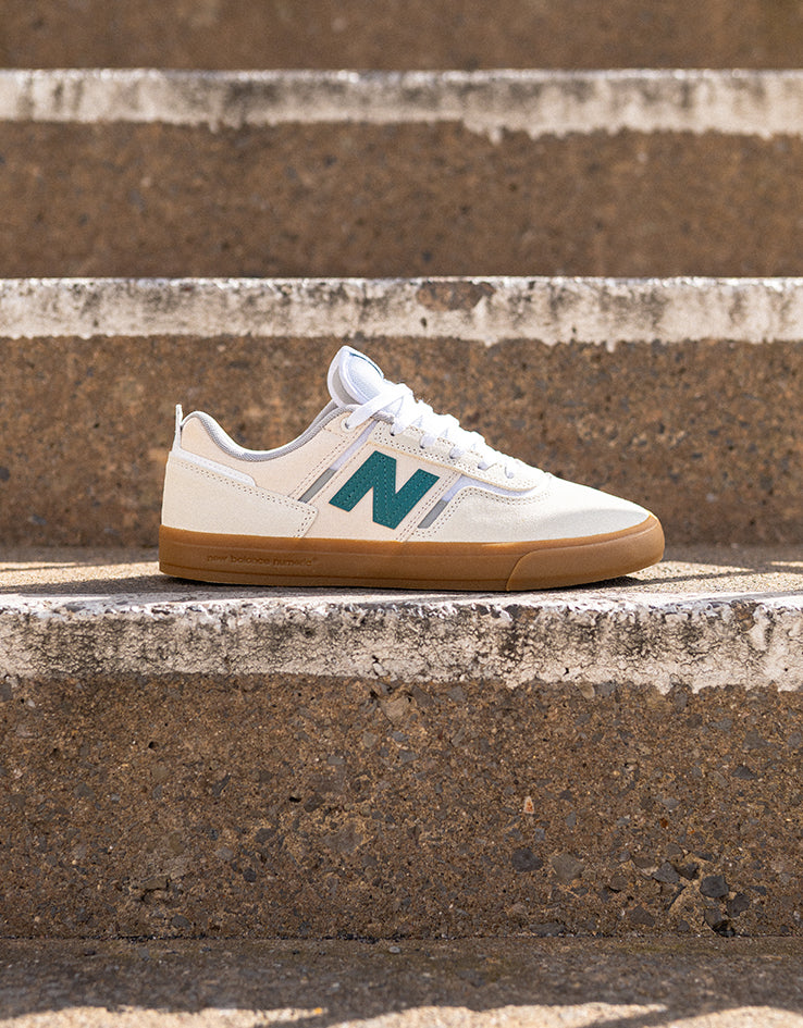 New Balance Numeric Jamie Foy 306 Skate Shoes - Sea Salt/Teal