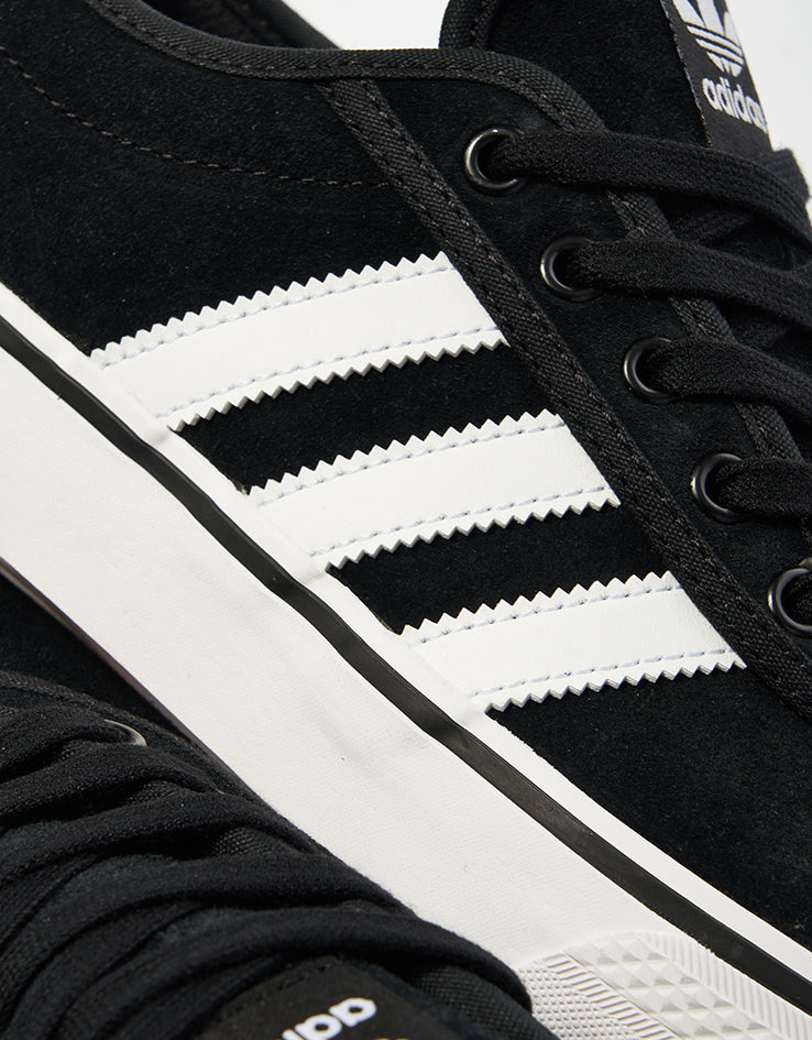 adidas Adi Ease Skate Shoes - Core Black/White/White