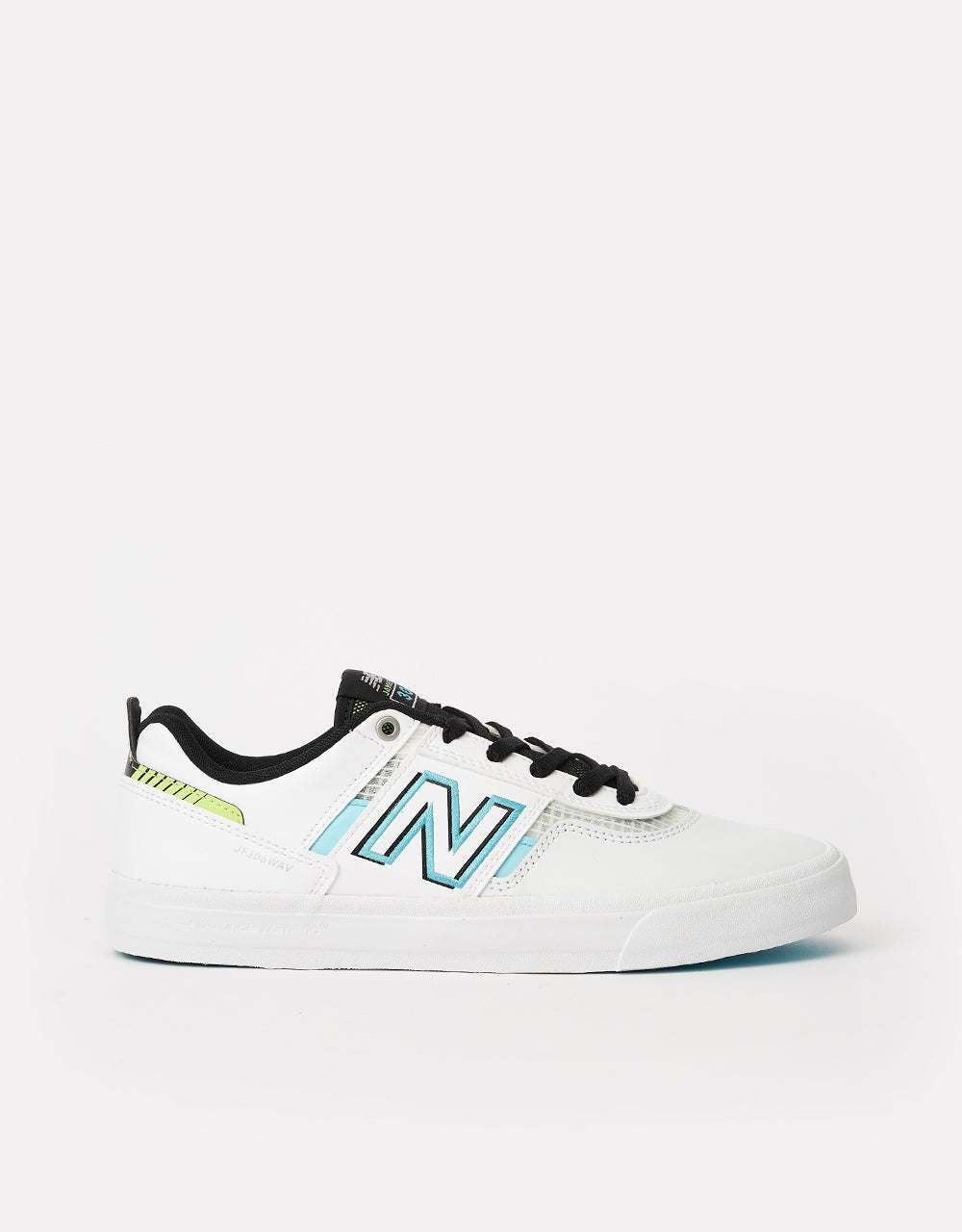 New Balance Numeric 306 Skate Shoes - White/Baby Blue