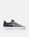 Lakai Essex Skate Shoes - Light Grey/Charcoal Suede