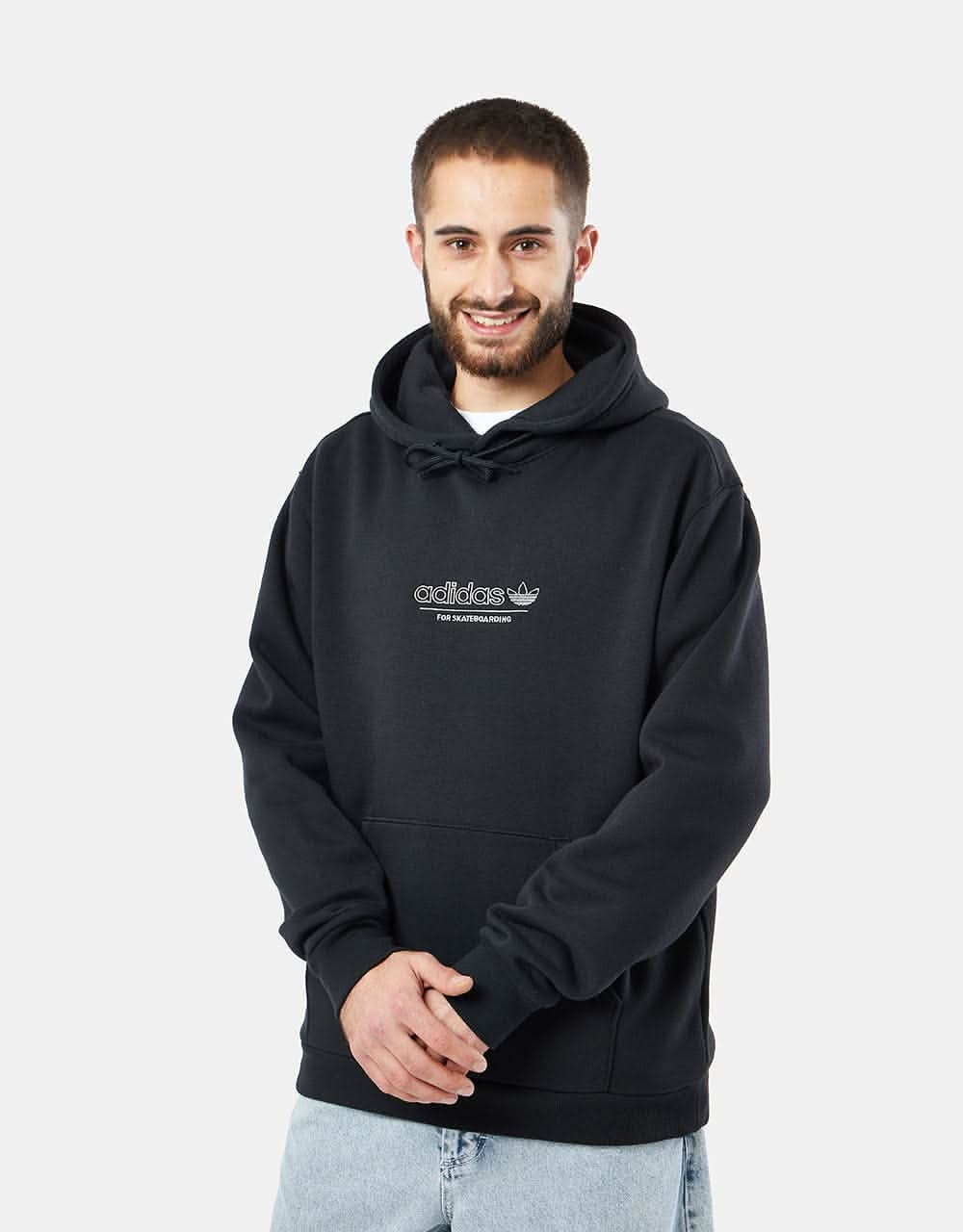 adidas 4.0 Strike Pullover Hoodie - Black/Almost Lime