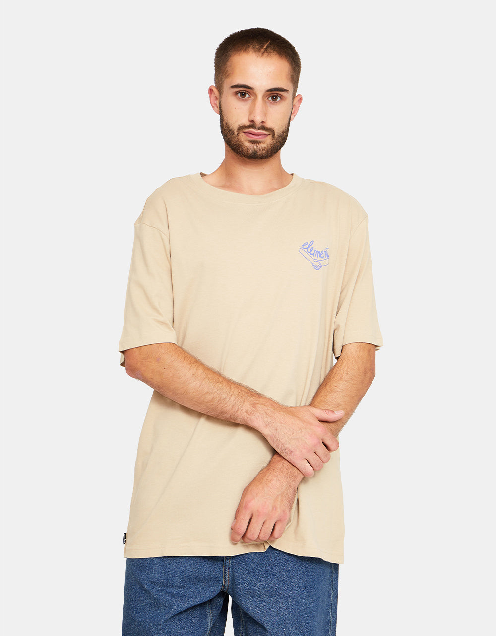 Element Collab T-Shirt - Oxford Tan