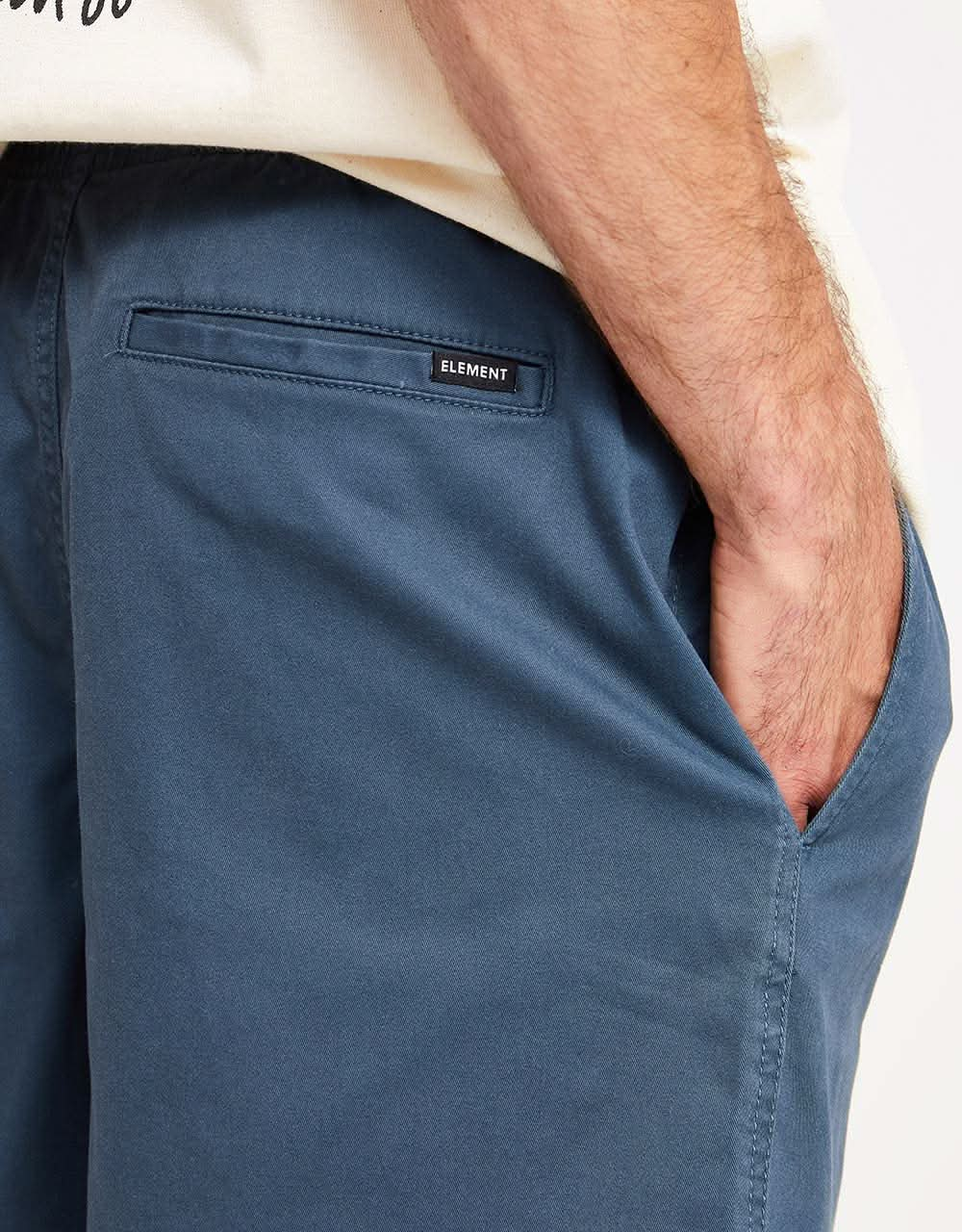 Element Valley Twill Short - Midnight Navy