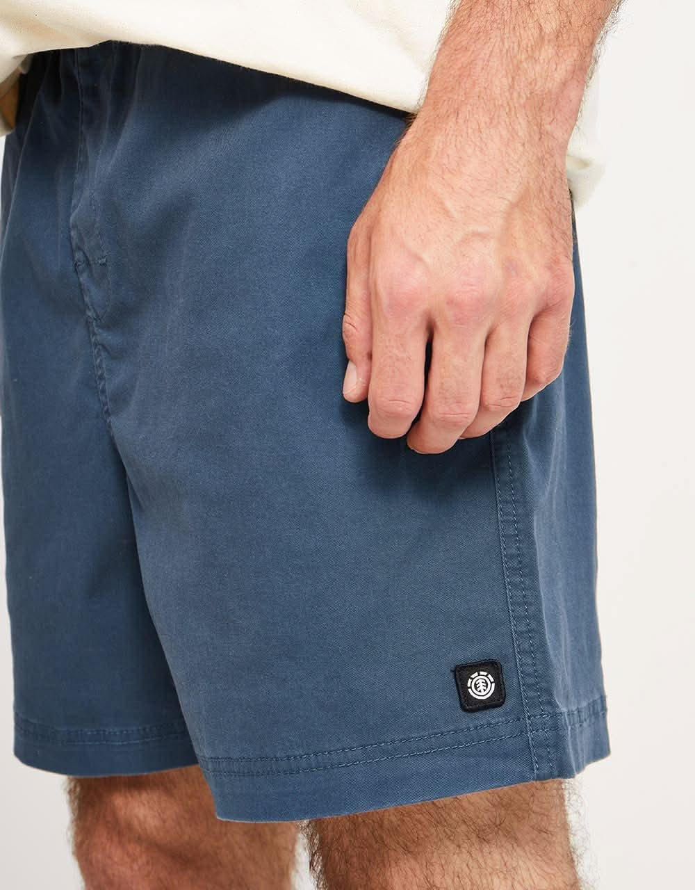 Element Valley Twill Short - Midnight Navy