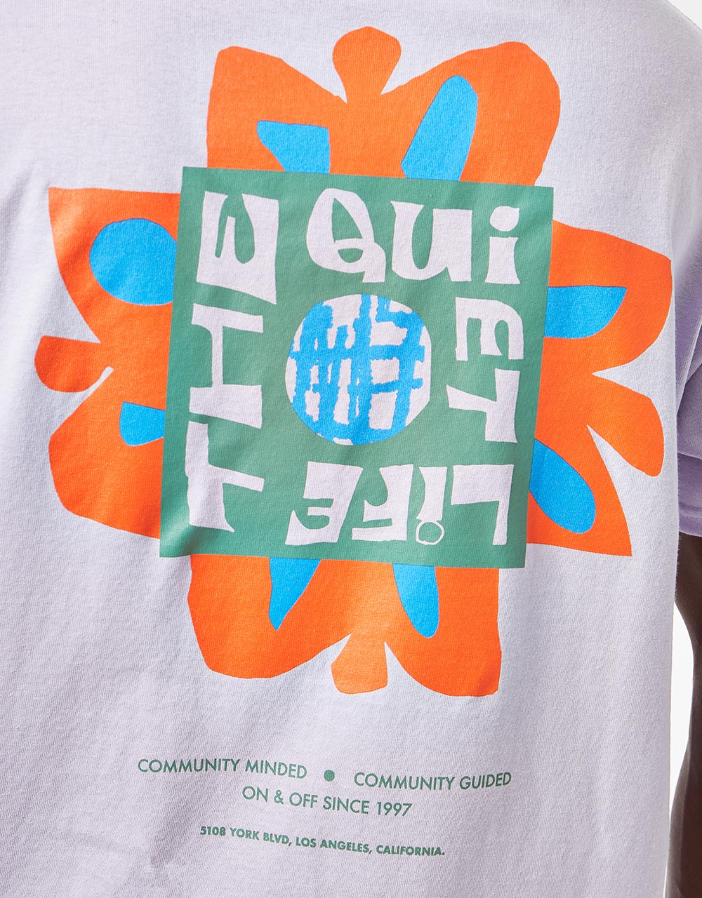The Quiet Life Community Minded T-Shirt - Lavendar