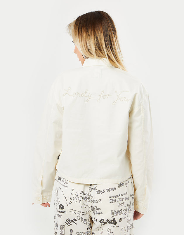Vans x Helena Long Lonely For You Womens Shacket - Antique White