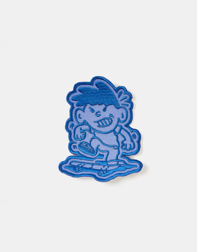 Route One Break Board Embroidered Patch - Blue