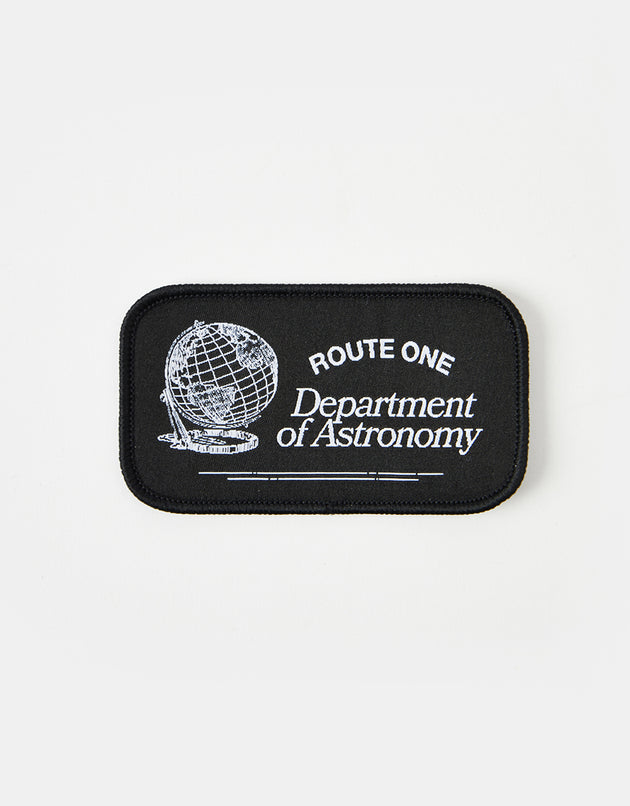 Route One Department Of Astronomy Woven Patch - Black