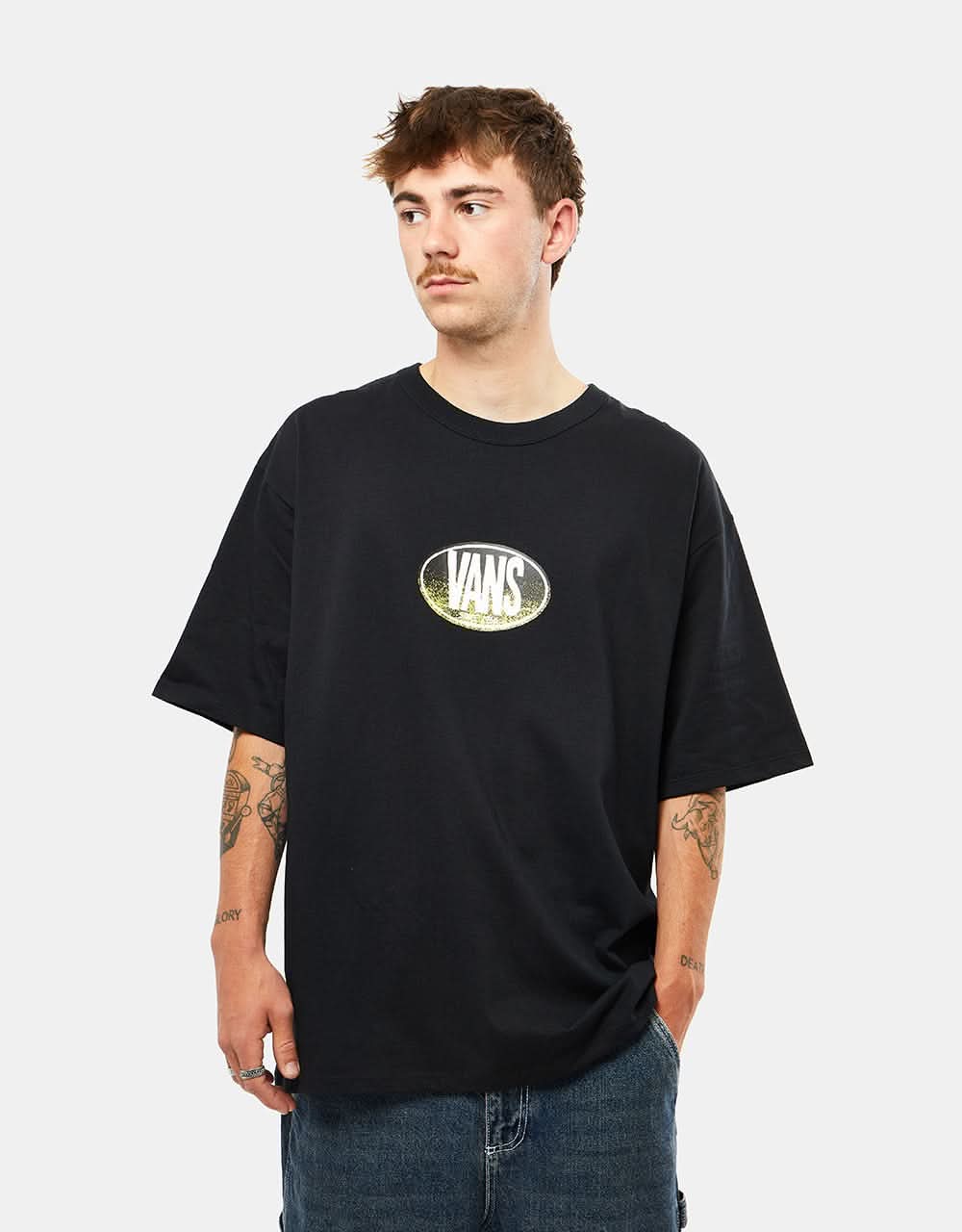 Black vans shirt deals
