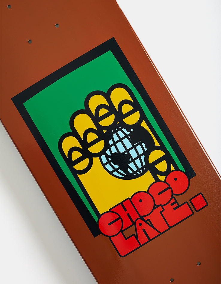 Chocolate Capps Worldwide Skateboard Deck - 8.5"