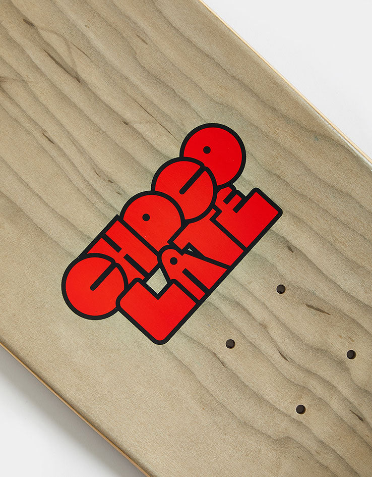 Chocolate Capps Worldwide Skateboard Deck - 8.5"