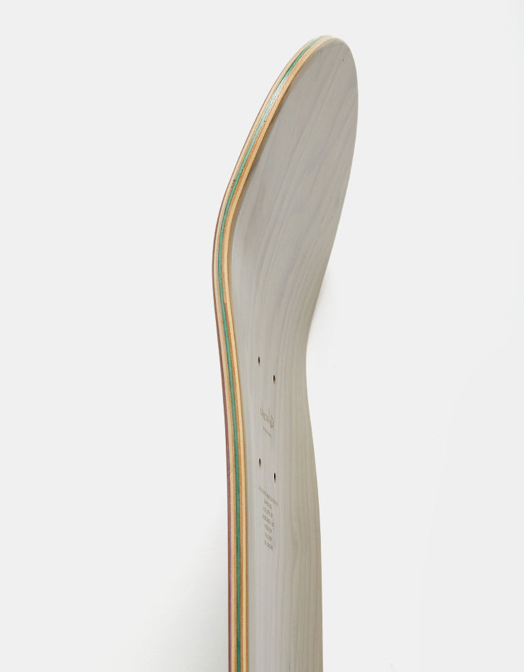 Chocolate Capps Worldwide Skateboard Deck - 8.5"