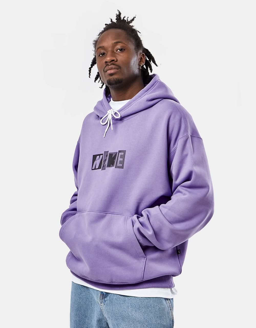 violet hoodie nike