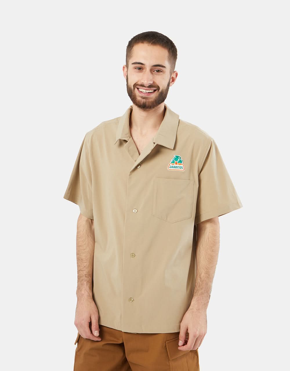 XL っぽく NikeSBxJarritos BowlingButton-UpShirt