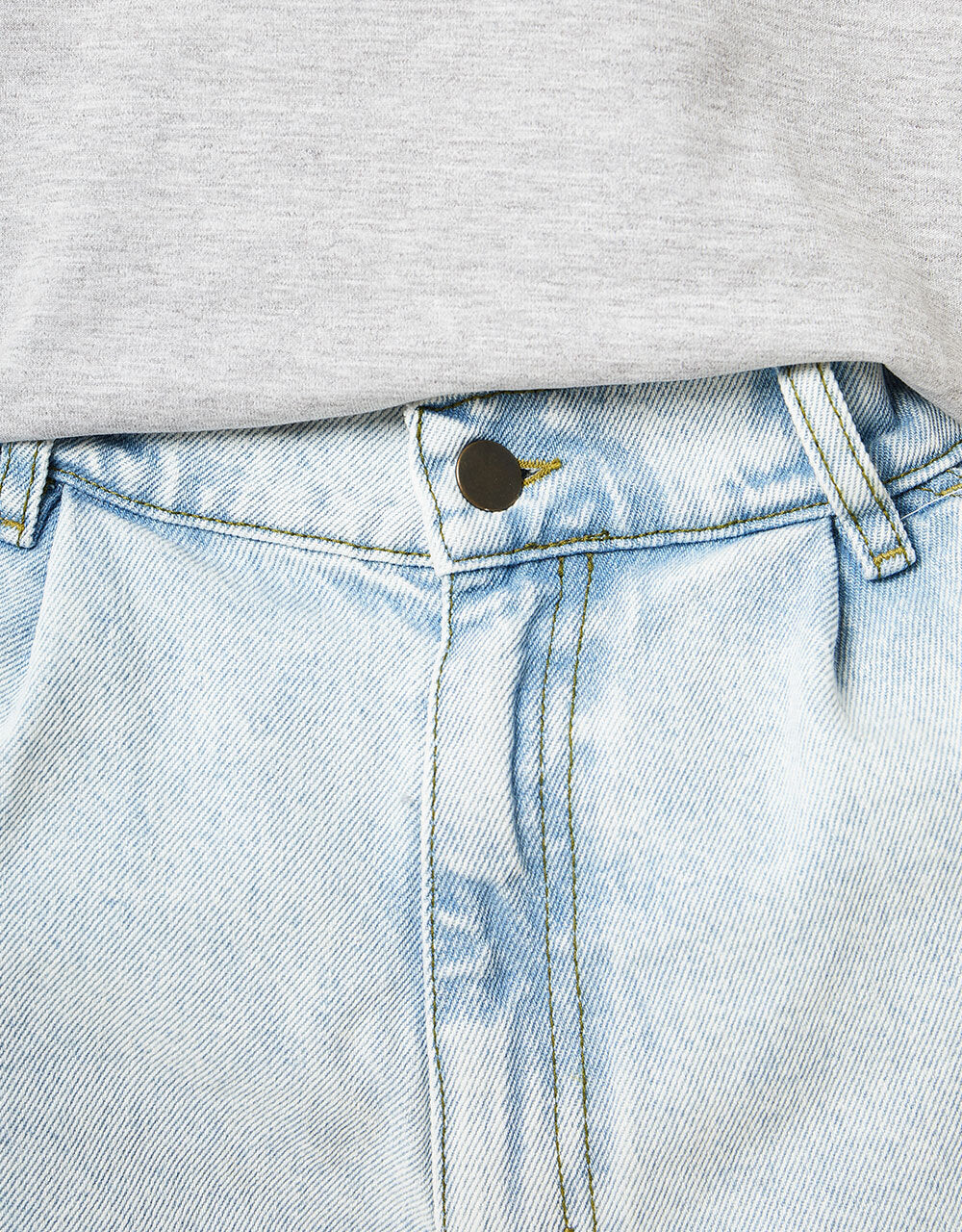 Magenta OG Denim Pocket Long Shorts - Ultrawashed Denim