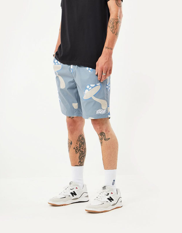 RIPNDIP Euphoria Swim Shorts - Light Slate